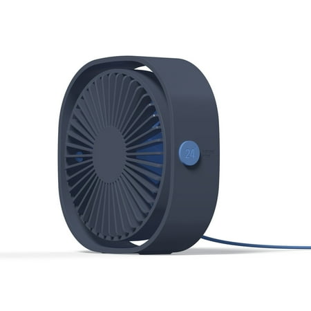

USB Table Fan Portable Mini Personal Desk Fan with 362 Rotation and Adjustable for Office Corded Electric