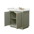 thumbnail image 2 of Wyndham Collection WCF414136SWBWQUS3MXX Strada 36" Free Standing Single Basin Vanity Set -, 2 of 7