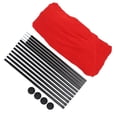 thumbnail image 1 of Refugio Solar para acampar, Tienda de Campaña de Playa Resistente Al Viento para 8 Personas Upf50+ Refugio Con Estacas, 4 Publicaciones, Bolsas de Nailon Resistes, Toldo, 1 of 7