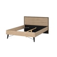thumbnail image 3 of Cama Queen Size Laky Roble - Kessa Muebles, 3 of 5