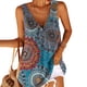 thumbnail image 1 of Guardurnaity Chaleco de mujer Camiseta sin mangas con cuello en V sexy Camiseta sin mangas con estampado floral, Negro, 5XL Prendas para la parte del cuerpo azul XXL Guardurnaity AP002036-37, 1 of 4