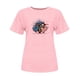 thumbnail image 4 of Fiudx Ropa de Mujer Camiseta Básica de Verano de Manga Corta Informal para Mujer, Blusa con Estampado Del Día de La Independencia, Cuello Redondo, 4 of 4