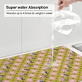 thumbnail image 5 of Yiaed Wireless Antenna Icon1 Print Highly Absorbent Microfiber Kitchen Counter Mat, Dish Drying Pad for Dishes, Utensils, Pots and Pans, Large 18" x 24", 5 of 7