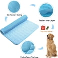 thumbnail image 2 of Summer Cool Pet Sleeping Pad Bottom Waterproof Dog Cooling Pad (70*55cm), 2 of 5