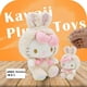 thumbnail image 4 of Kawaii Cartoon Bunny Cross-Dressing Series Plush,Rabbit Stuffed Cute Soft Doll Toys, Plush Pillow Stuffed Animals Toy Birthday Gifts for Girls Kids (K, 4 of 4