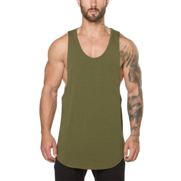 Mens Sleeveless V Neck Undershirt