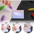 thumbnail image 2 of 4 Pieces Secret Pen With Uv Light Readable By Light Uv Pen Giveaways Magic Pens Children Pen Markers For Children'S Birthday Party Detective Party Party Favors Fun Activity Party, 2 of 4