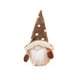 thumbnail image 1 of Bearachild Muñeco de gnomo, colgante de Navidad, adorno de escritorio, tela atractiva, suministros de vacaciones multiusos, diseño bonito, Kits de decoración para fiestas Marrón, 1 of 6
