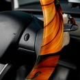 thumbnail image 5 of Thanksgiving Pumpkin Leaves 14.5 Inch Printing PVC Leather Car Wheel Cover, Steering Wheel Covers, Auto Accessories, 5 of 6