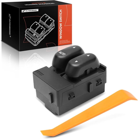 A-Premium Master Power Window Switch Compatible with Ford Explorer 2001, Explorer Sport 2001-2003, Front Left Driver Side, Replace# 1L2Z14529AA