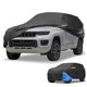 thumbnail image 1 of Cubierta impermeable para coche Unique Bargains, 210D Oxford, negra y azul, con cremallera, protección para Jeep Grand Cherokee 2002-2025., 1 of 5