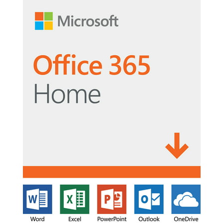 Microsoft Office 365 Home | 12-month subscription, up to 6 people, PC/Mac