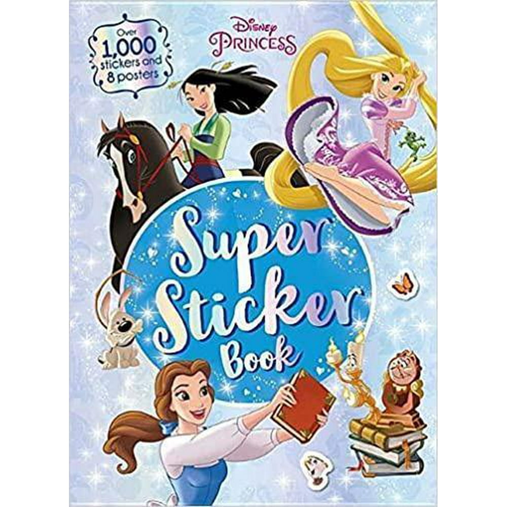 Disney Princess Super Sticker Book (Paperback)