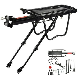 Porte-bagages Racktime Clampit 1.0 – Compatible Shine Evo, Noir, Garantie 10 Ans