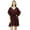 Deep Maroon, variant on Women's V Neck Tassel Kaftan Short Rayon Caftan Designer Beachwear Coverup Dress