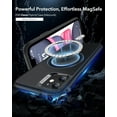 thumbnail image 2 of JJEAN-for iPhone 11 Case, Compatible with MagSafe, Shockproof Military-Grade Protection, Magnetic Phone Case for iPhone 11 Case, Frosted Black, 2 of 4