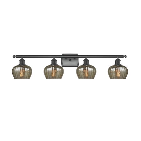 

Innovations Lighting 516-4W Fenton Fenton 4 Light 36 Wide Bathroom Vanity Light - Black