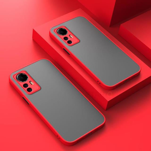  Compatible with Redmi Note 12S 4G Case Cover,Compatible with Xiaomi  Redmi Note 12S 4G for TPU Soft Mobile Phone Case Cover Red : Cell Phones &  Accessories