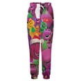 thumbnail image 4 of Barney And Friends Sweatpants for Men Women, Funny Printed Elastic Waist Joggers Pant Casual Graphic Workout Track Pants Trousers with Drawstring, 4 of 7
