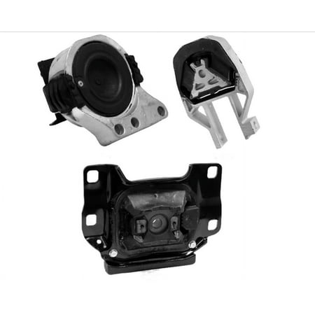 4M Auto Parts Right Engine Mount Rear lower Engine Torque Strut Mount & Left Transmission Mount 3PCS Parts 3238 3304 3214