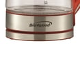 thumbnail image 2 of Brentwood Tempered Glass Tea Kettles, 1.7-Liter, Red, 2 of 4