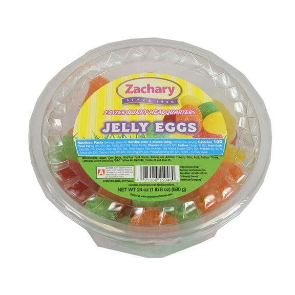 Zachary 24 oz. Easter Jelly Eggs Are Bursting with Flavor.