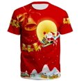 thumbnail image 1 of Christmas Top Christmas T Shirt For Men Clothing New Year Gift Cosplay Santa Claus Tees Women T-shirt 3D Print Anime Streetwear, 1 of 4