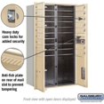 thumbnail image 3 of Salsbury Industries Recessed USPS 19 Door Front Load 4C Horizontal Mail Center with 1 Parcel Locker, 3 of 5