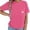 Hot Pink, variant on Maternity Nursing Shirt Zipper Opening Breastfeeding Tops Distressed Fashion Pregnancy Clothes with Pockets Soft Postpartum Feeding Wear Pink XXL
