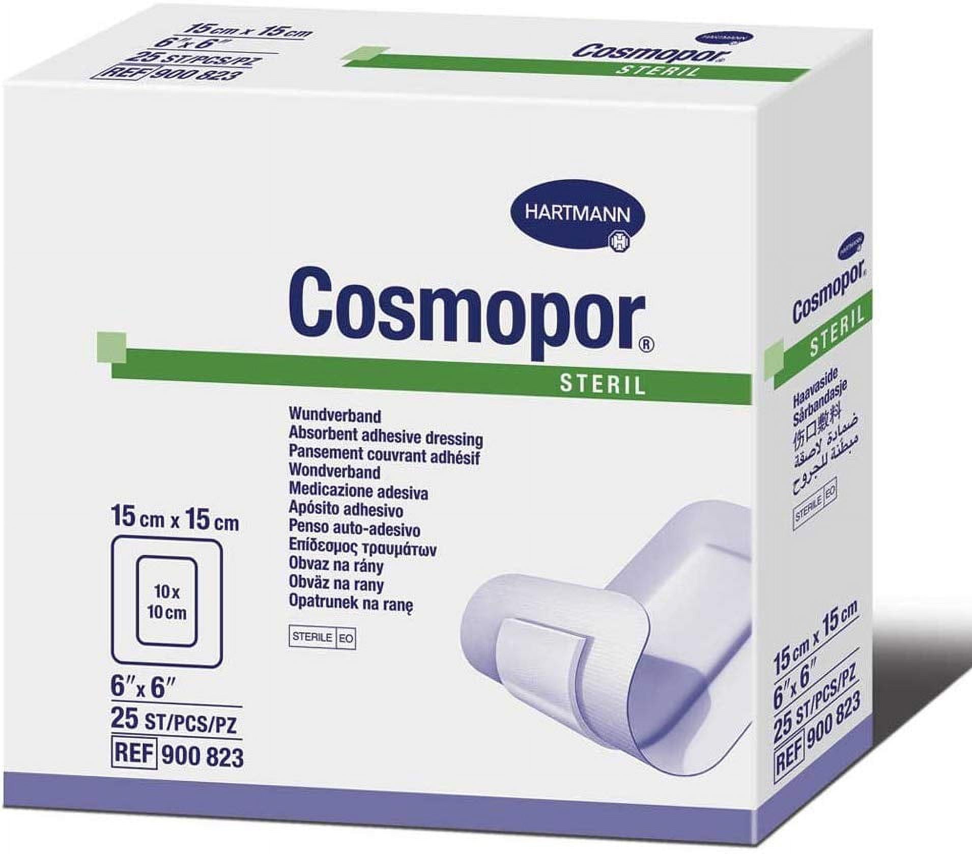 Smith & Nephew Primapore Adhesive Wound Dressing 4'' x 3.125'', Sterile,  Box of 20, 6 Pack (120 Total) - Walmart.com