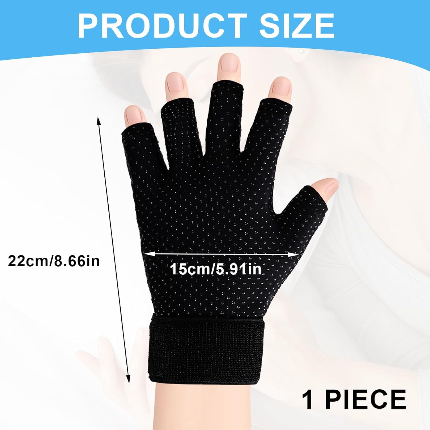Finger Arthritis Compression Hand Ice Pack Gloves for Pain Relief Adjustable Wrist Ice Pack for Hot & Cold Therapies, Reusable Ice Glove, Gel Cooling Gloves for Tendinitis, Carpal Tunnel