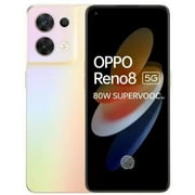 OPPO Reno 8 DUAL SIM 256GB ROM + 8GB RAM (GSM ONLY | NO CDMA) Factory Unlocked 5G Smartphone (Shimmer Gold) - International Version