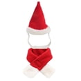 thumbnail image 1 of Capas y sombreros navideños para mascotas, trajes festivos. Los perros se transforman en disfraces navideños., 1 of 5