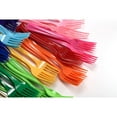 thumbnail image 3 of Factory Direct Orange Cutlery Combo Pack - 24 Ct. Plastic Cutlery Set Great for Party, 3 of 9