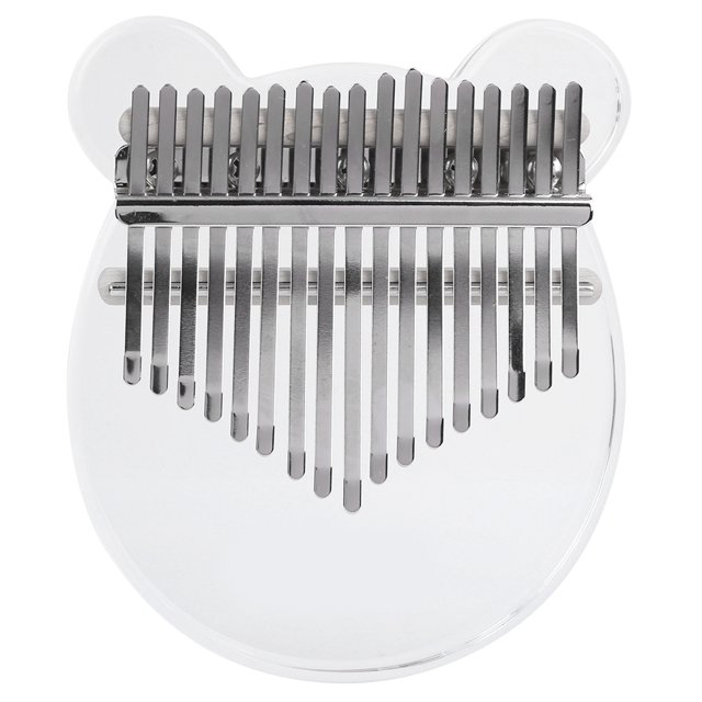 17-Key Kalimba with Tuner Hammer Gift Box Bear-Shaped Thumb Piano for Home Performance ANGGREK Otros