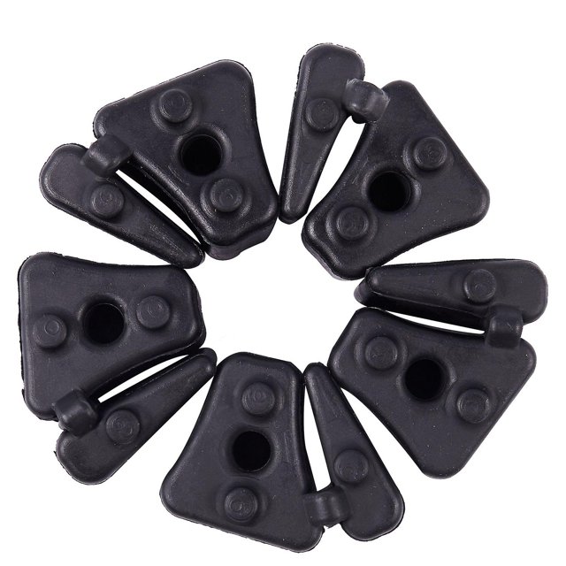 Juego de amortiguadores de rueda trasera DENGXMXG negro para piñón de goma VT750 DC C CD Shadow M