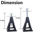 thumbnail image 3 of GarfatolRv Plastic Stabilizer Jacks for RV,  Camper, Cars or Boats,Support up to 6610 lbs (4 Packs), 3 of 5