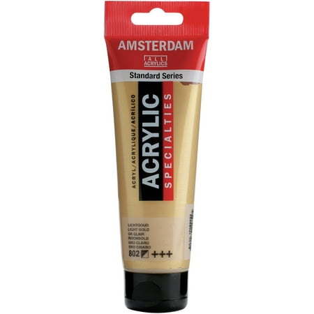 UPC: 8712079217525 | Amsterdam Standard Acrylic Paint 120ml-Light Gold