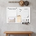 Polyester Notes Qonioi 60x40cm Bulletin Board, Polyester Fabric Pin Board for Wall ...