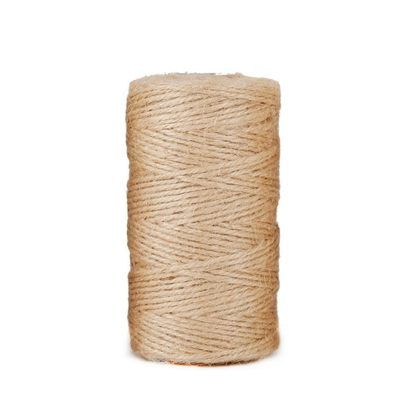 Mobutofu Natural Jute Twine for Packing Material and 1Set 91m