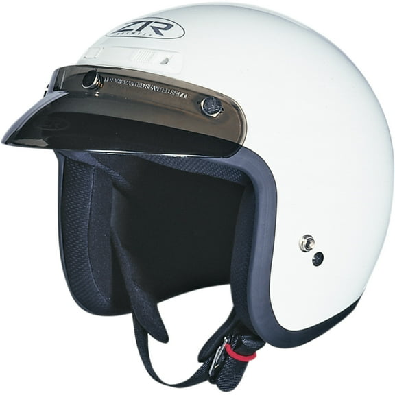 Z1R Jimmy Solid Open Face Helmet White LG