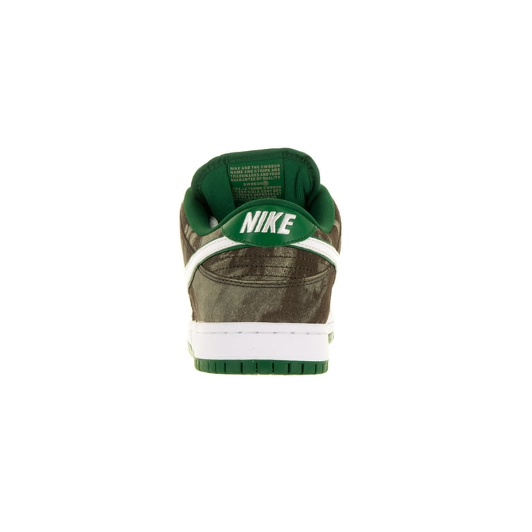 Mens Nike Dunk Low Premium SB Coffee Lovers Khaki White Pine Green