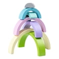 thumbnail image 4 of Rompecabezas de bloques apilables de Madera BuyWeek diseño de clase mundial, 4 of 12