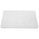 thumbnail image 5 of Ofertas únicas Patrón de color sólido Alfombras de baño Alfombra de baño de poliéster Lavable a máquina Blanco 80x50cm, 5 of 7