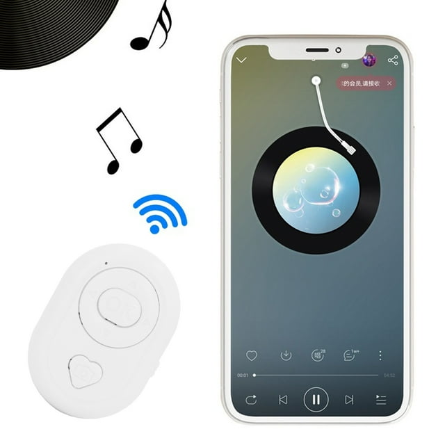 Remote Control For App Page Turner, BT Camera Video Recording Remote, Smart Scrolling For Tik Tok, Cordless Camera Shutter Selfie Button