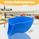 thumbnail image 2 of Multifunctional Drain Basket with Spout, Sink Strainer Drainage Basket Funnel for Washing Vegetables & Fruits, 2 of 5
