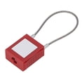 thumbnail image 2 of Cerradura de cable de acero con bloqueo, Cerradura de cable con etiquetado y bloqueo Candado de bloqueo eléctrico Cerradura con cable de etiquetado Características de vanguardia Jadeshay A, 2 of 8