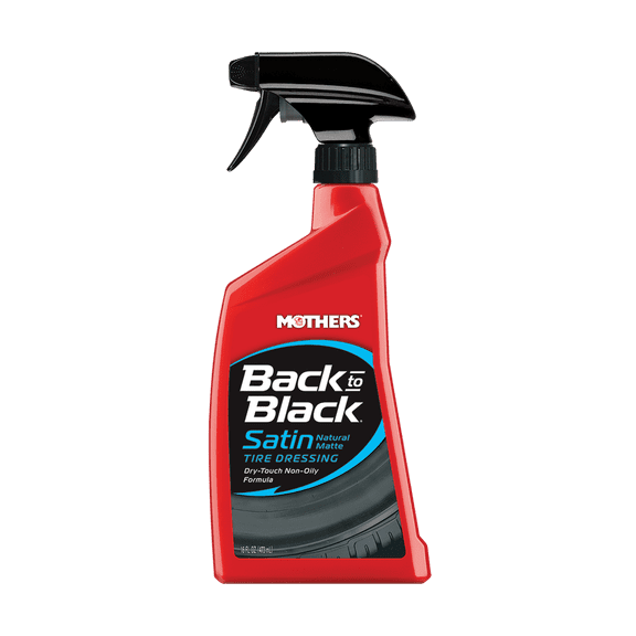 Mothers 06816 16 Oz Satin Tire Dressing Natural Matte