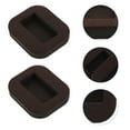 thumbnail image 4 of 5pcs Bed Stoppers Felt Furniture Pads Furniture Wheel Stoppers Caster Cups, 4 of 8
