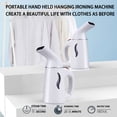 thumbnail image 6 of Matoen Travel Garment Steamer, 30s Fast Heat, 110V, Wrinkle-Removing Handheld Steamer with 150ml Detachable Water Tank for Clothes, Garments, and Fabrics, 6 of 9